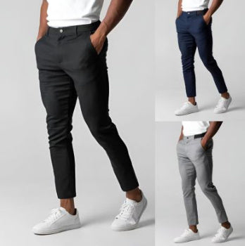 Youth Business Cotton Trousers