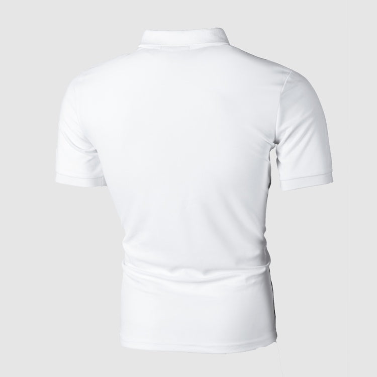 Men Casual Polo T-Shirt Cotton  Short Sleeve