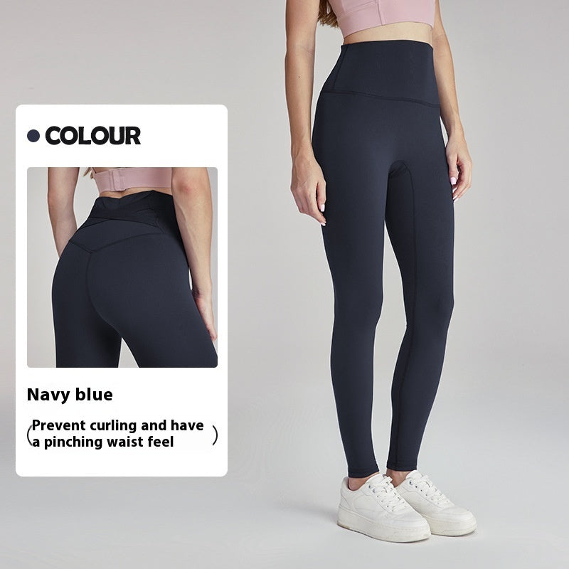 Cozy Fleece-Lined High Waist Seamless Yoga Pants