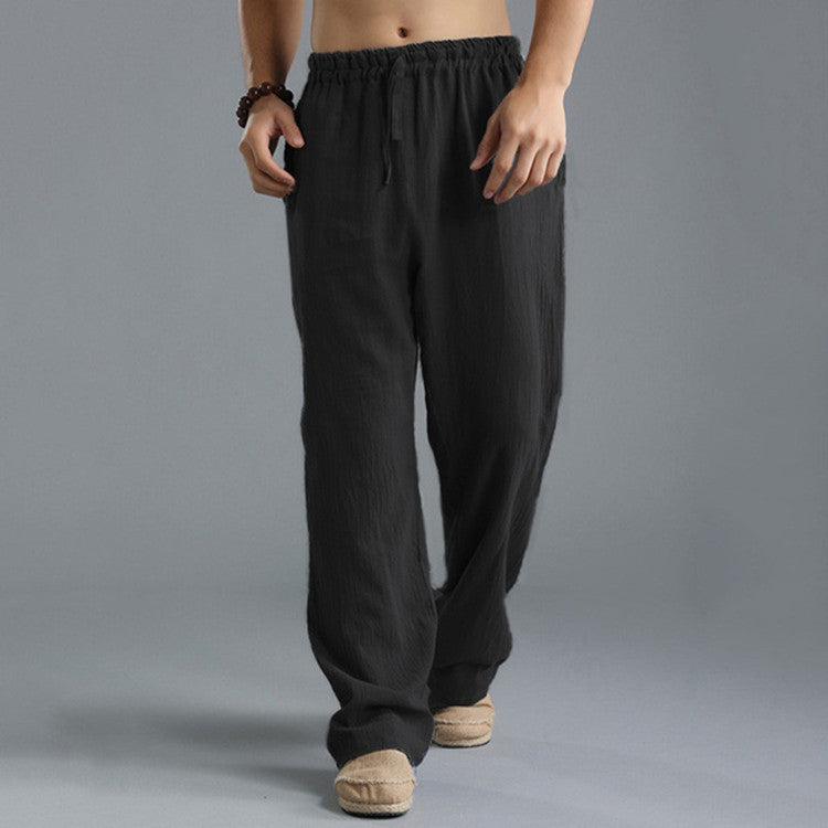 Casual Linen Breathable loose Trousers