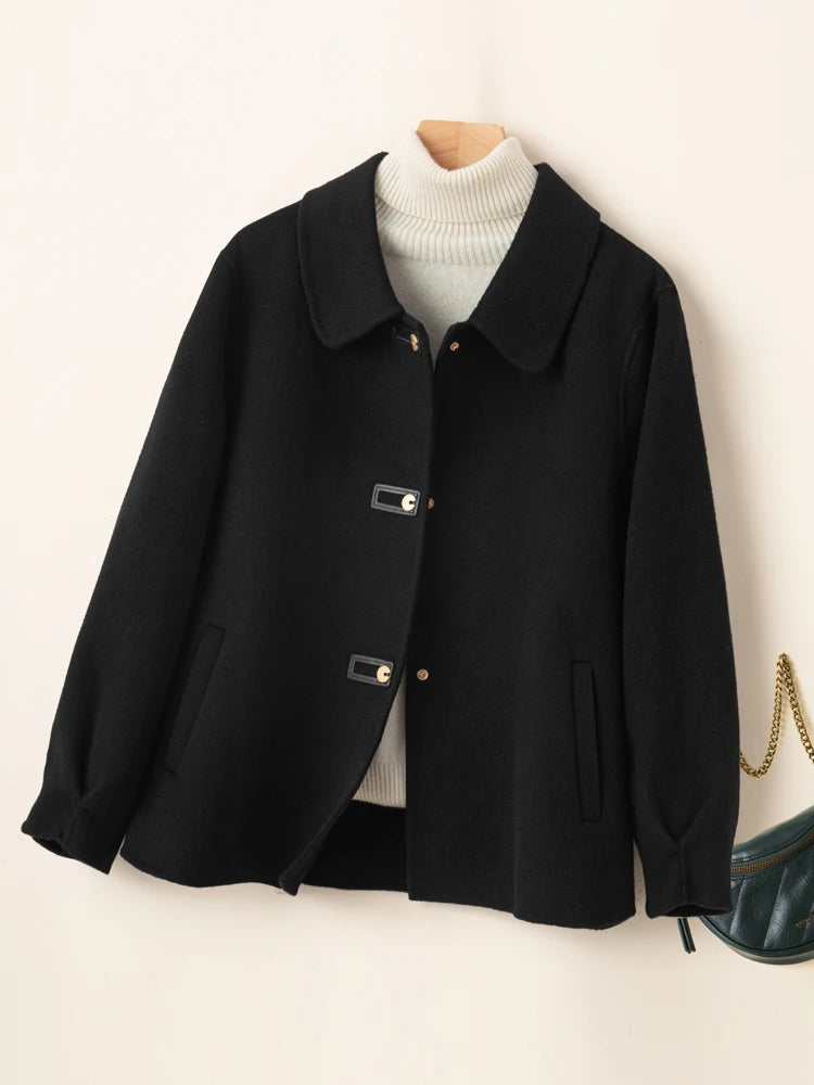 Women's Wool Coat, Warm, Stylish, 100% Australian Wool