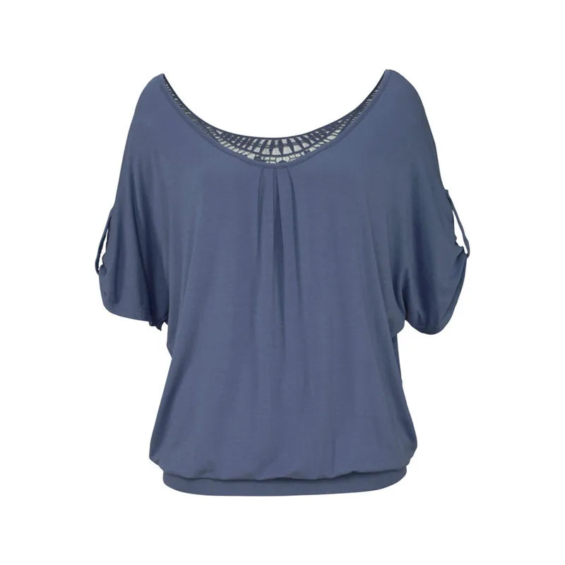 Casual O-Neck Woman Top