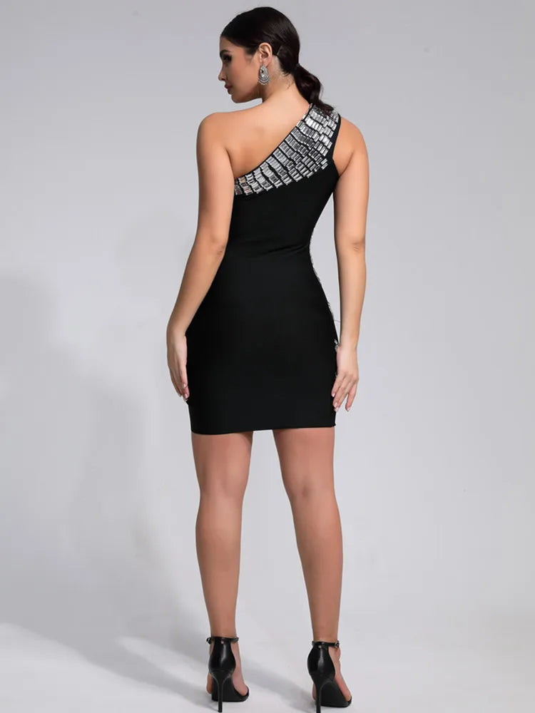 Crystal Diamond dazzling evening Dress