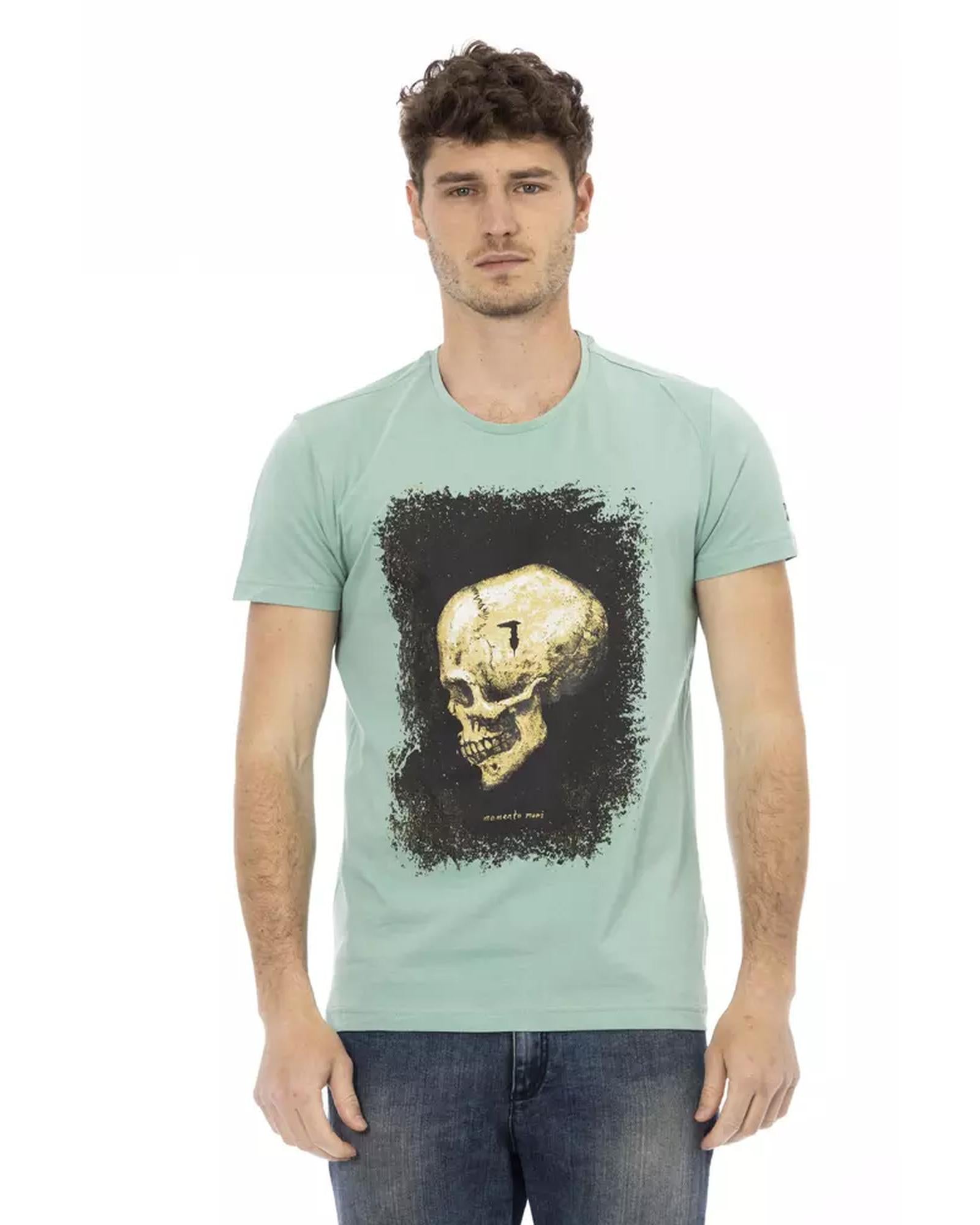 Graphic Print Short Sleeve T-shirt M Men