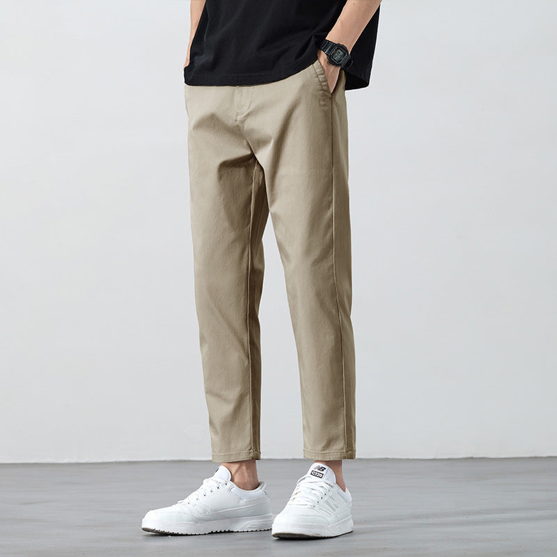 Summer Cropped Casual Pants