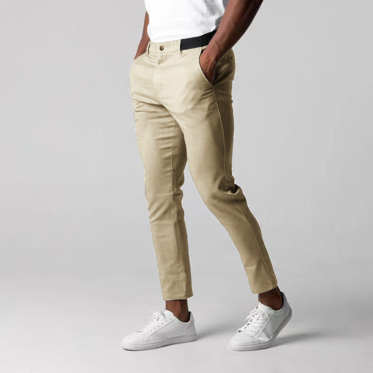 Youth Business Cotton Trousers